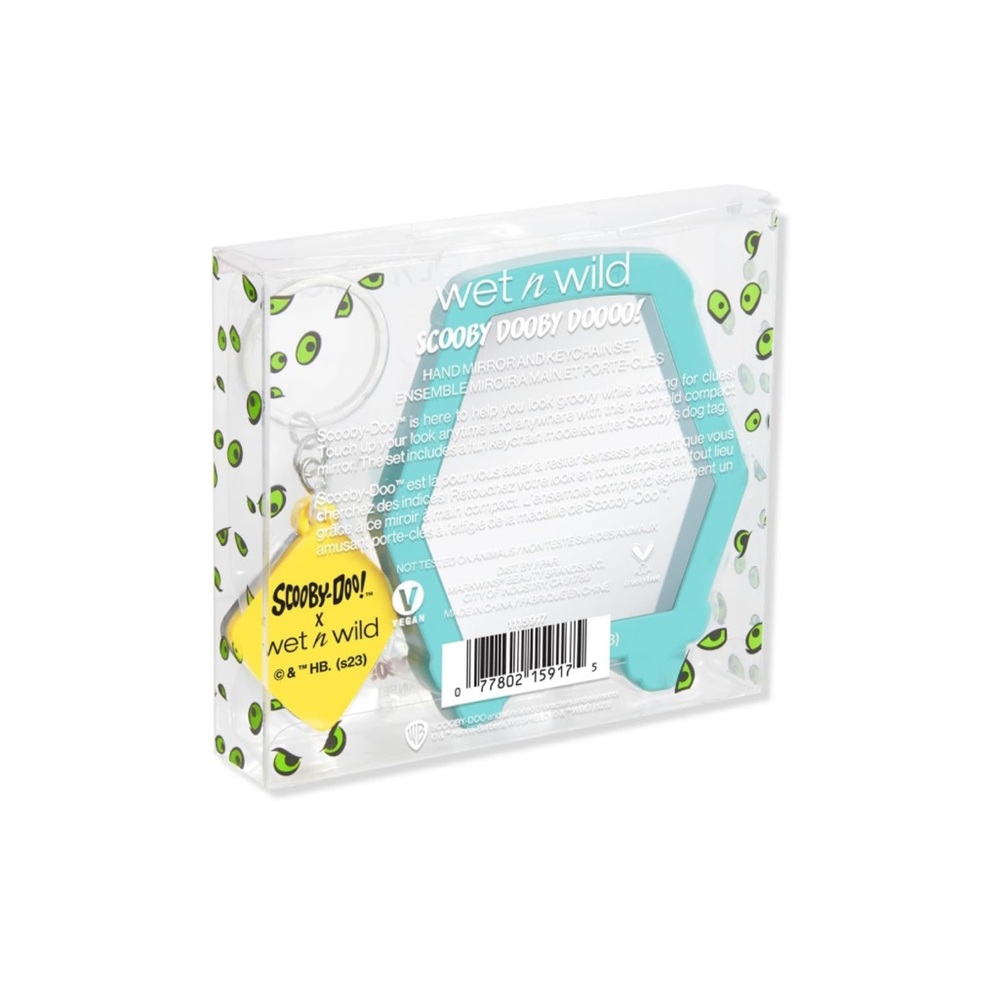 Scooby Doo Collection Dooby Doooo! Hand Mirror and Keychain Set. - Picture 7 of 7